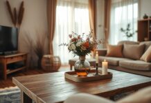 Breng de natuur in huis met hout, planten en zachte stoffen